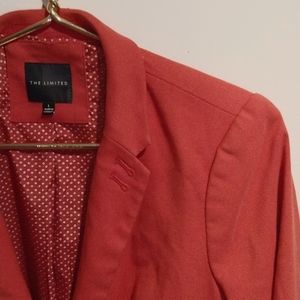 The Limited Orange Blazer